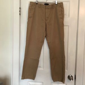 Banana Republic Tan Emerson Chino Pants